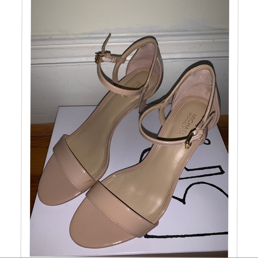 Cream heels